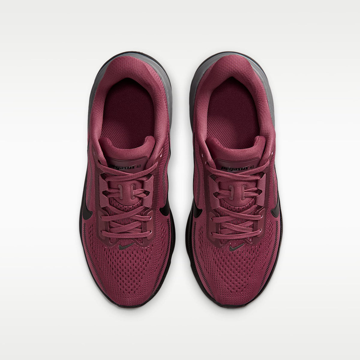 Nike Pegasus 42 – Rosa humo/Gris humo/Negro – vista 4