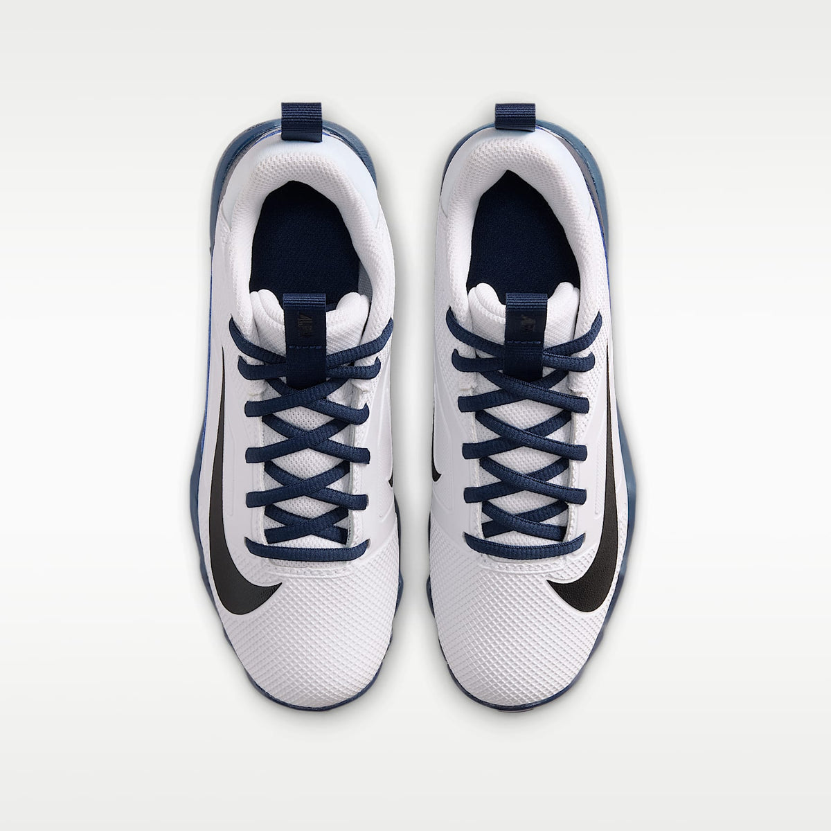 Nike Alpha Menace 4 Shark – Blanco/Azul marino medianoche/Negro – vista 4