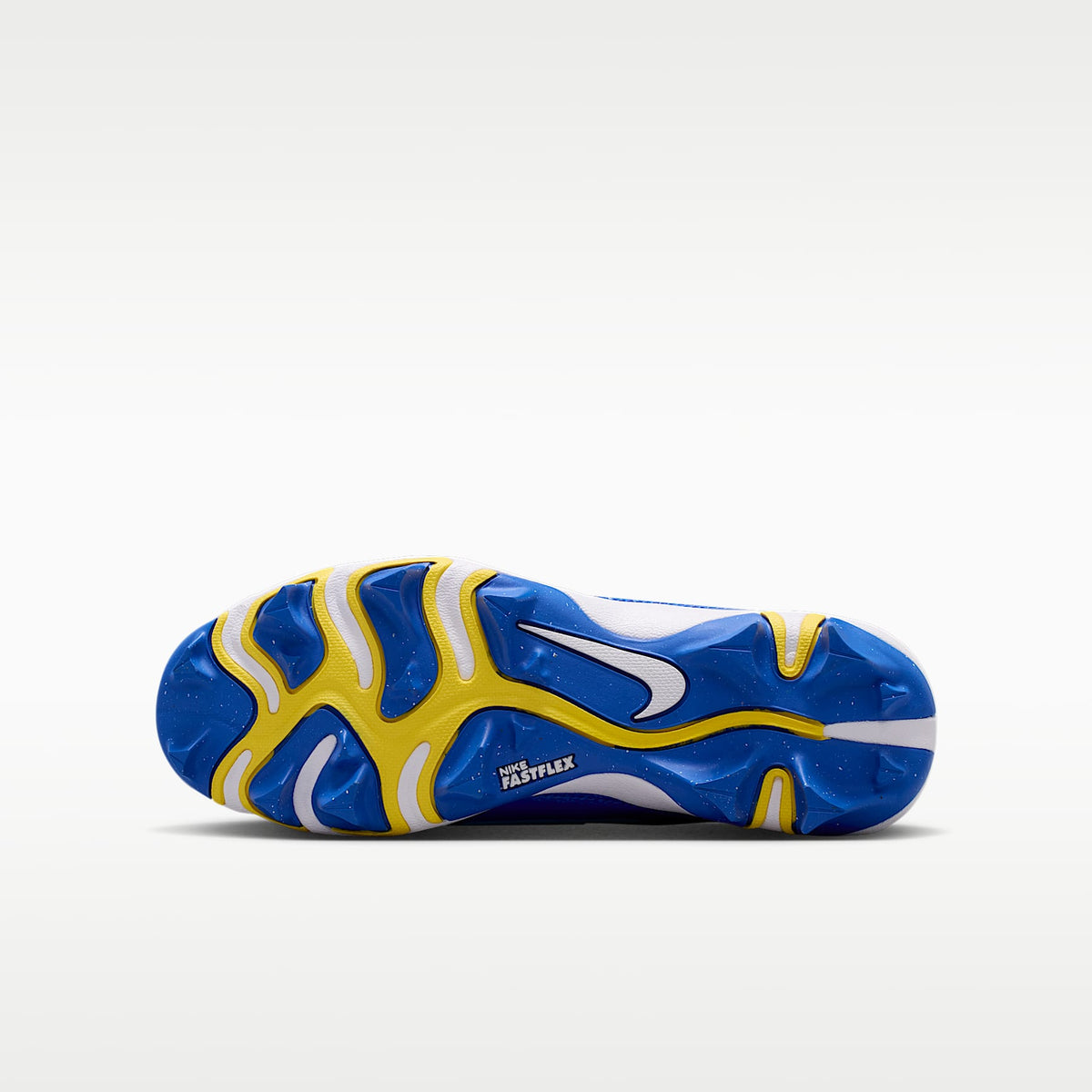 Nike Alpha Menace 4 Shark – Azul báltico/Amarillo strike/Azul carrera/Blanco – vista 2