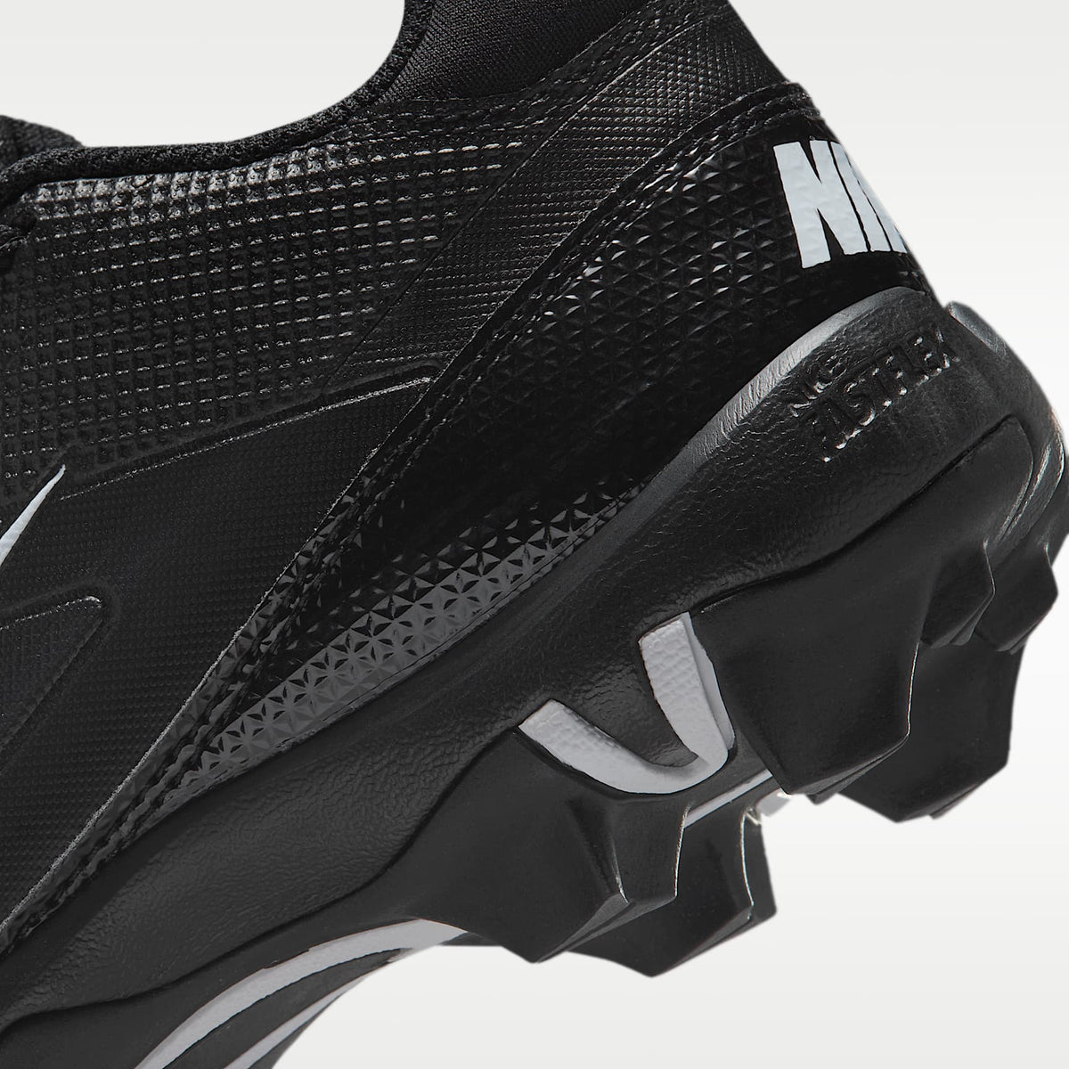 Nike Alpha Menace 4 Shark – Negro/Negro/Blanco – vista 9
