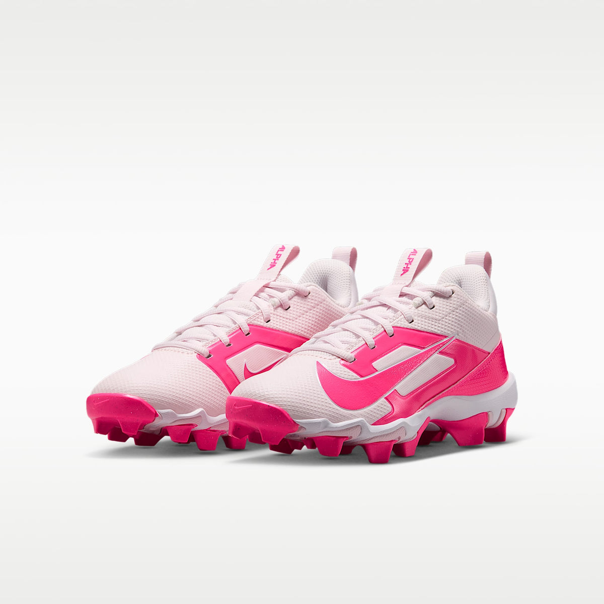 Nike Alpha Menace 4 Shark – Rosa perla/Blanco/Hiperrosa – vista 5