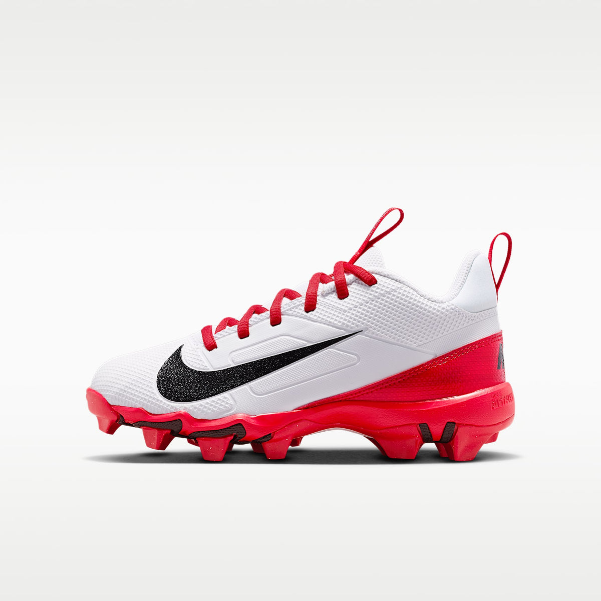 Nike Alpha Menace 4 Shark – Blanco/Rojo universitario/Negro – vista 1
