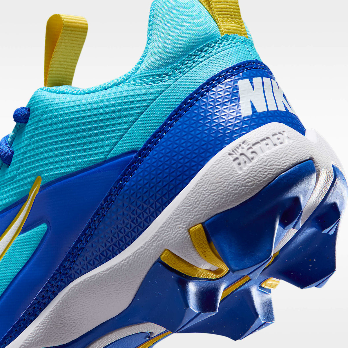 Nike Alpha Menace 4 Shark – Azul báltico/Amarillo strike/Azul carrera/Blanco – vista 9