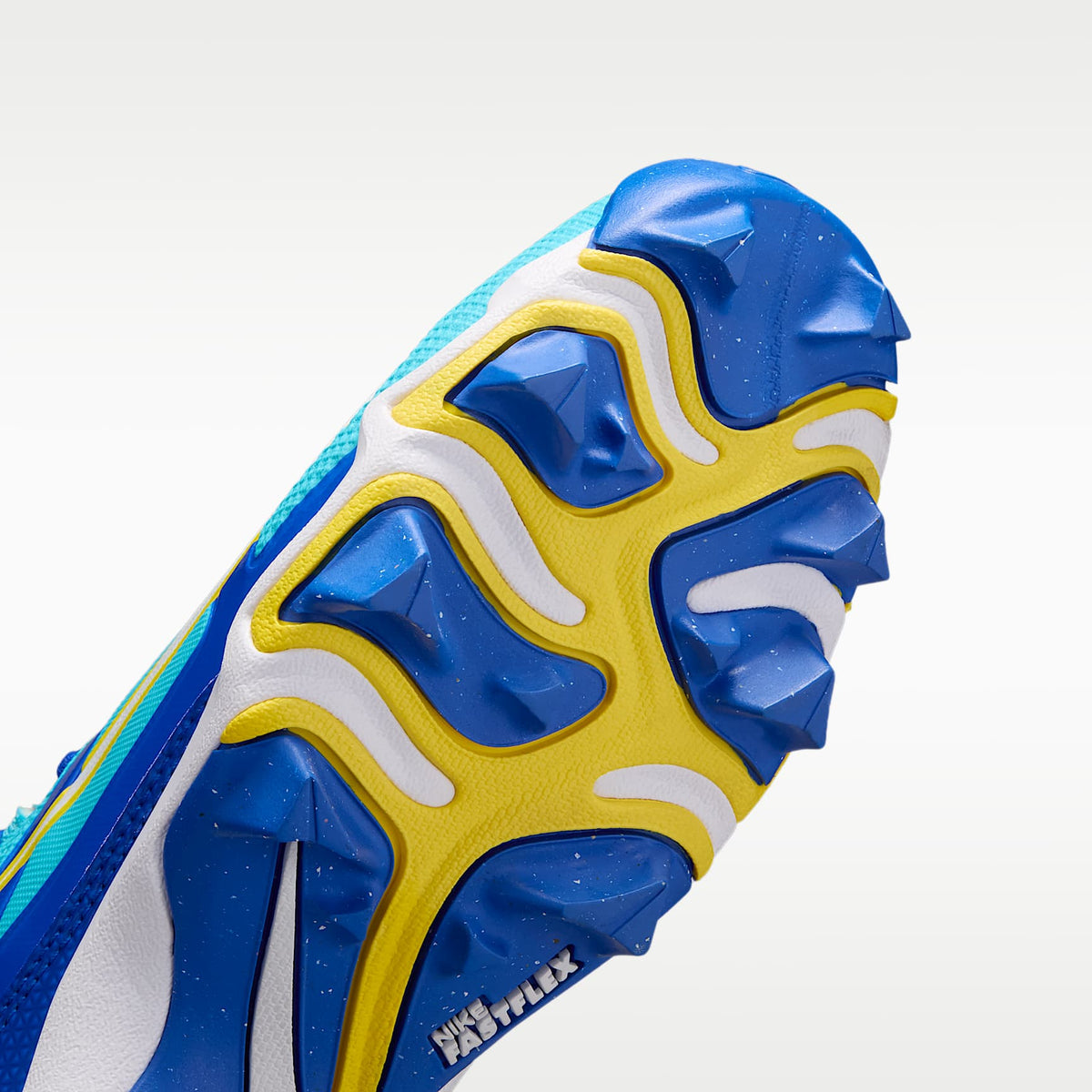 Nike Alpha Menace 4 Shark – Azul báltico/Amarillo strike/Azul carrera/Blanco – vista 7