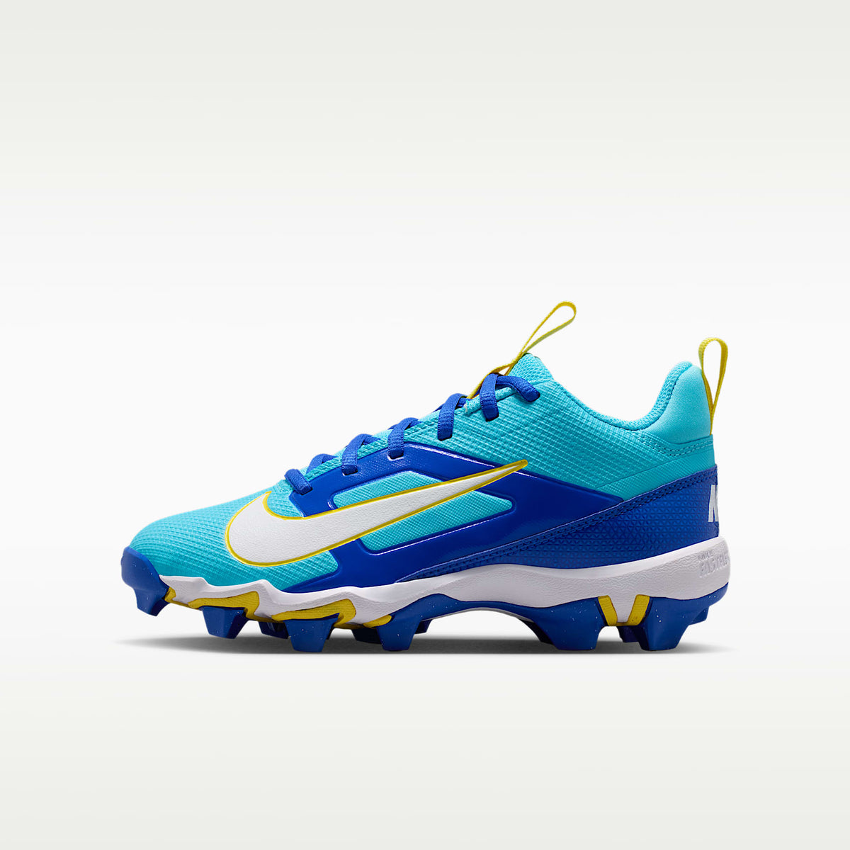 Nike Alpha Menace 4 Shark – Azul báltico/Amarillo strike/Azul carrera/Blanco – vista 1