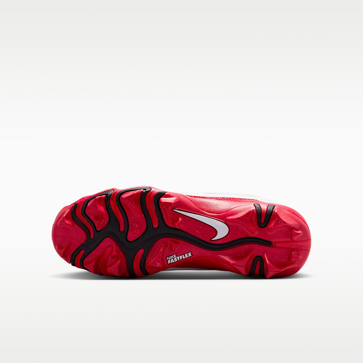 Nike Alpha Menace 4 Shark – Blanco/Rojo universitario/Negro – vista 2