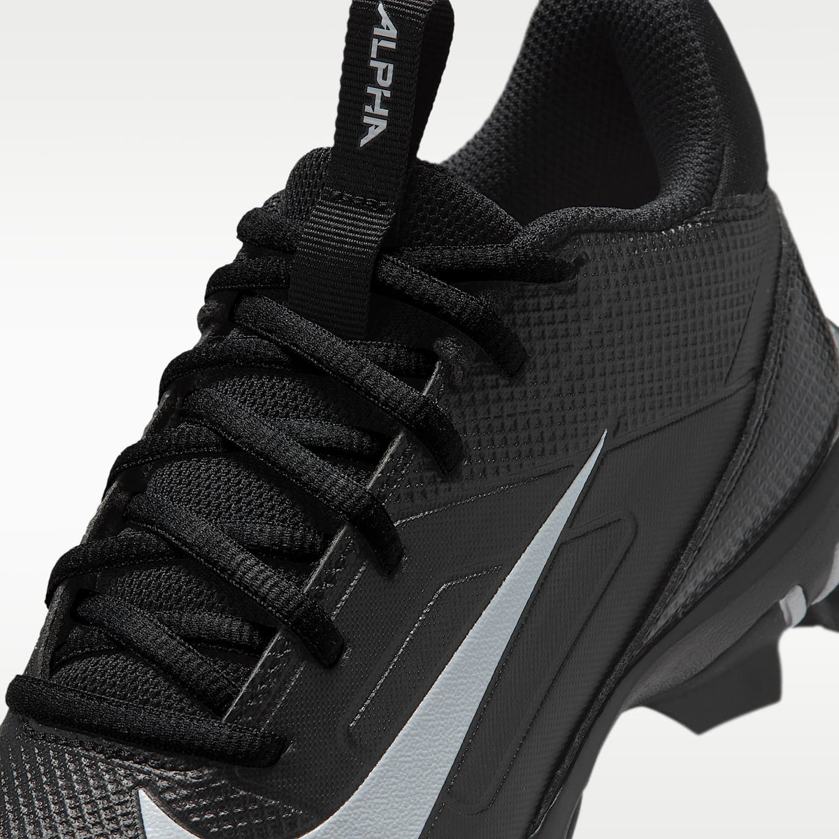 Nike Alpha Menace 4 Shark – Negro/Negro/Blanco – vista 8