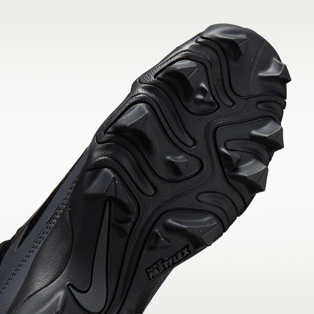 Nike Alpha Menace Shark "Saquon Barkley" – Negro/Gris oscuro/Blanco/Oro metalizado – vista 7