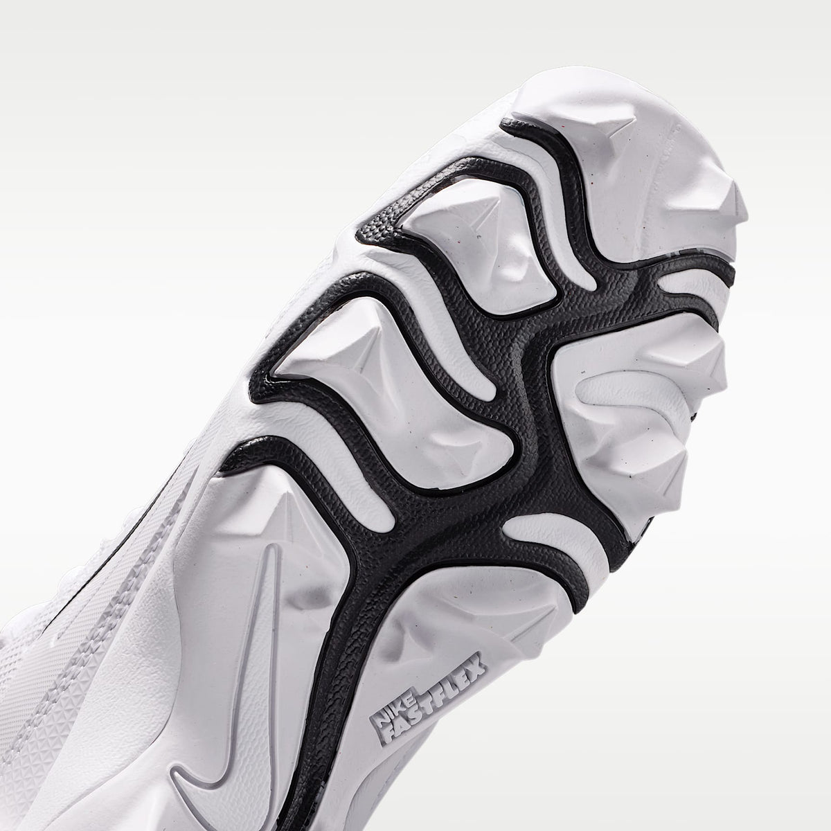 Nike Alpha Menace 4 Shark – Blanco/Blanco/Negro – vista 7