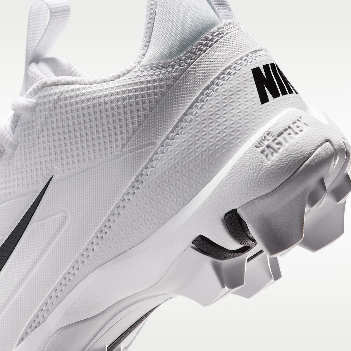 Nike Alpha Menace 4 Shark – Blanco/Blanco/Negro – vista 9