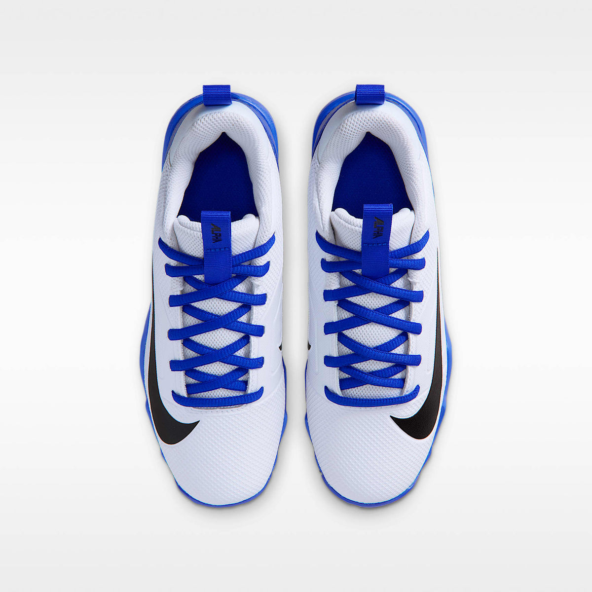 Nike Alpha Menace 4 Shark – Blanco/Hiperroyal/Negro – vista 4