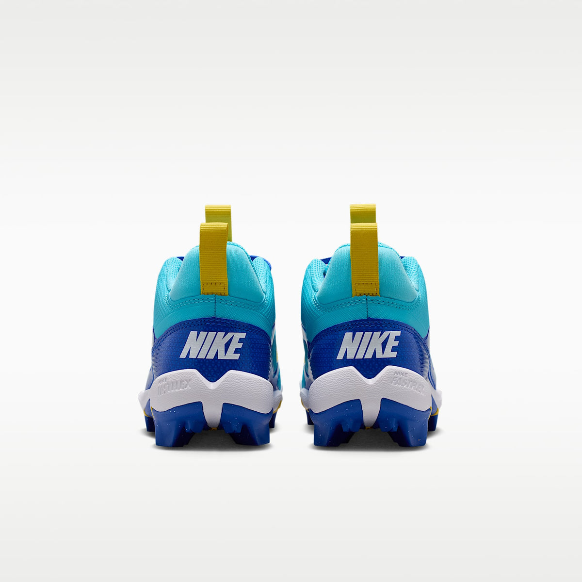 Nike Alpha Menace 4 Shark – Azul báltico/Amarillo strike/Azul carrera/Blanco – vista 6