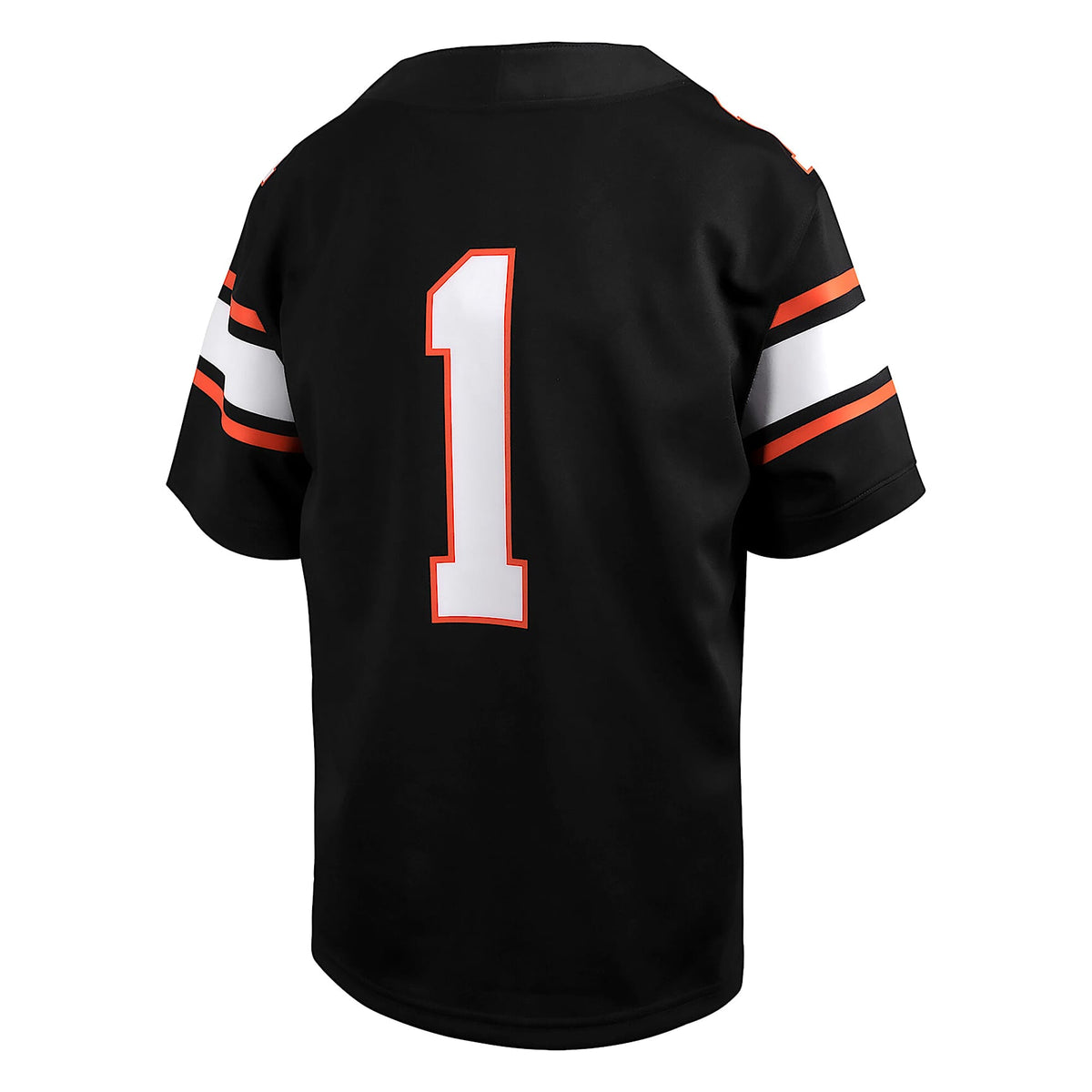 Jersey universitario Nike Dri-FIT Game para niños talla grande Oklahoma State – Negro – vista 2