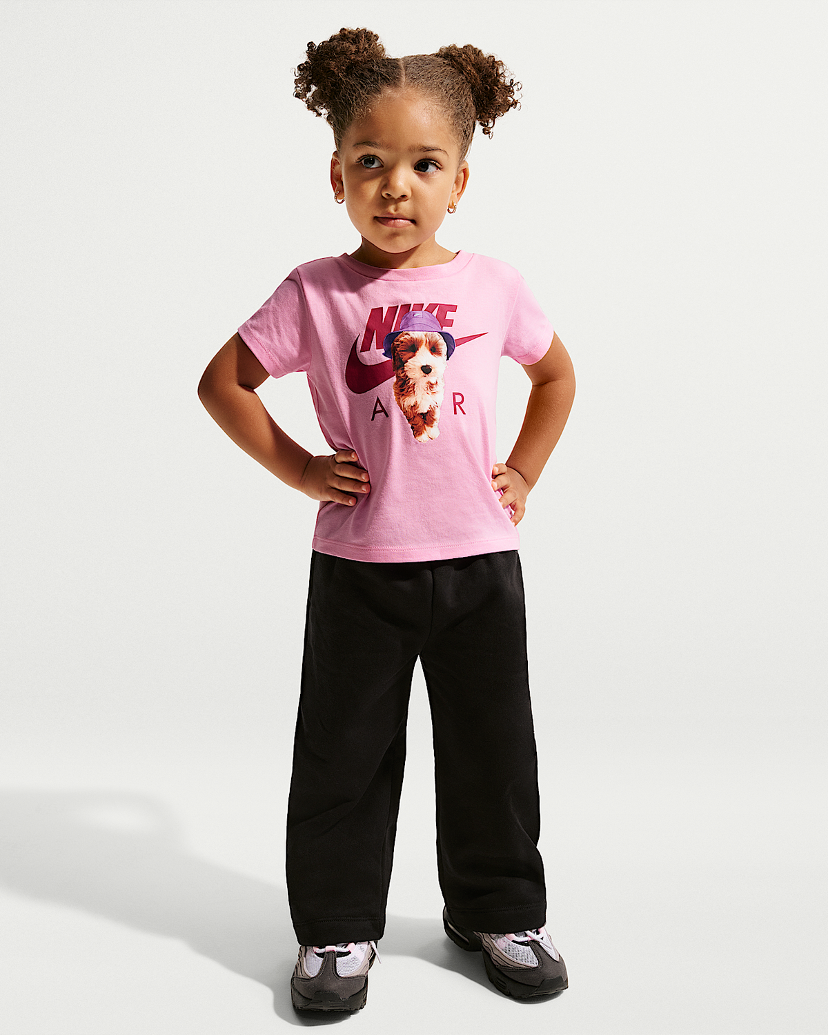 Camiseta con Gráfico Nike Pup para Niño Pequeño