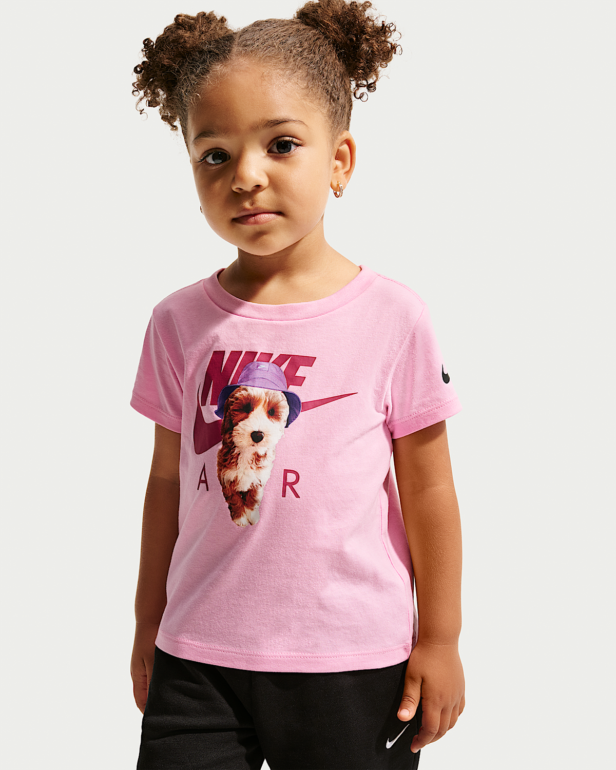 Camiseta con Gráfico Nike Pup para Niño Pequeño