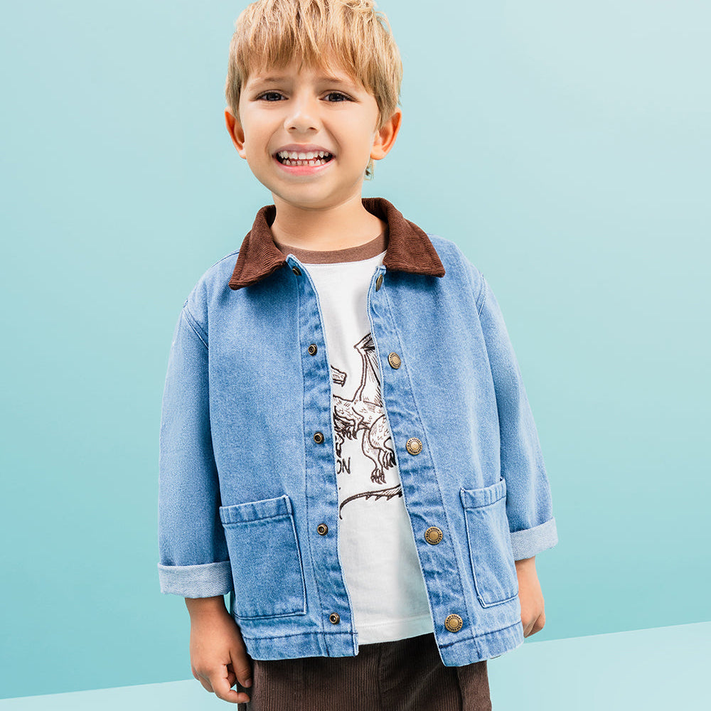 Chaqueta Babyfresh Regular Índigo Medio para Niños