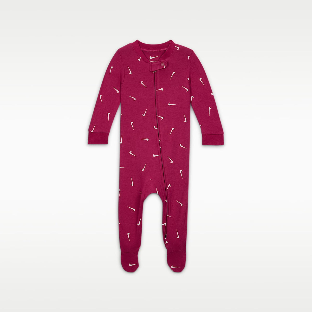 Mono completo de viscosa estampado para bebé Nike – Remolacha dulce – vista 1