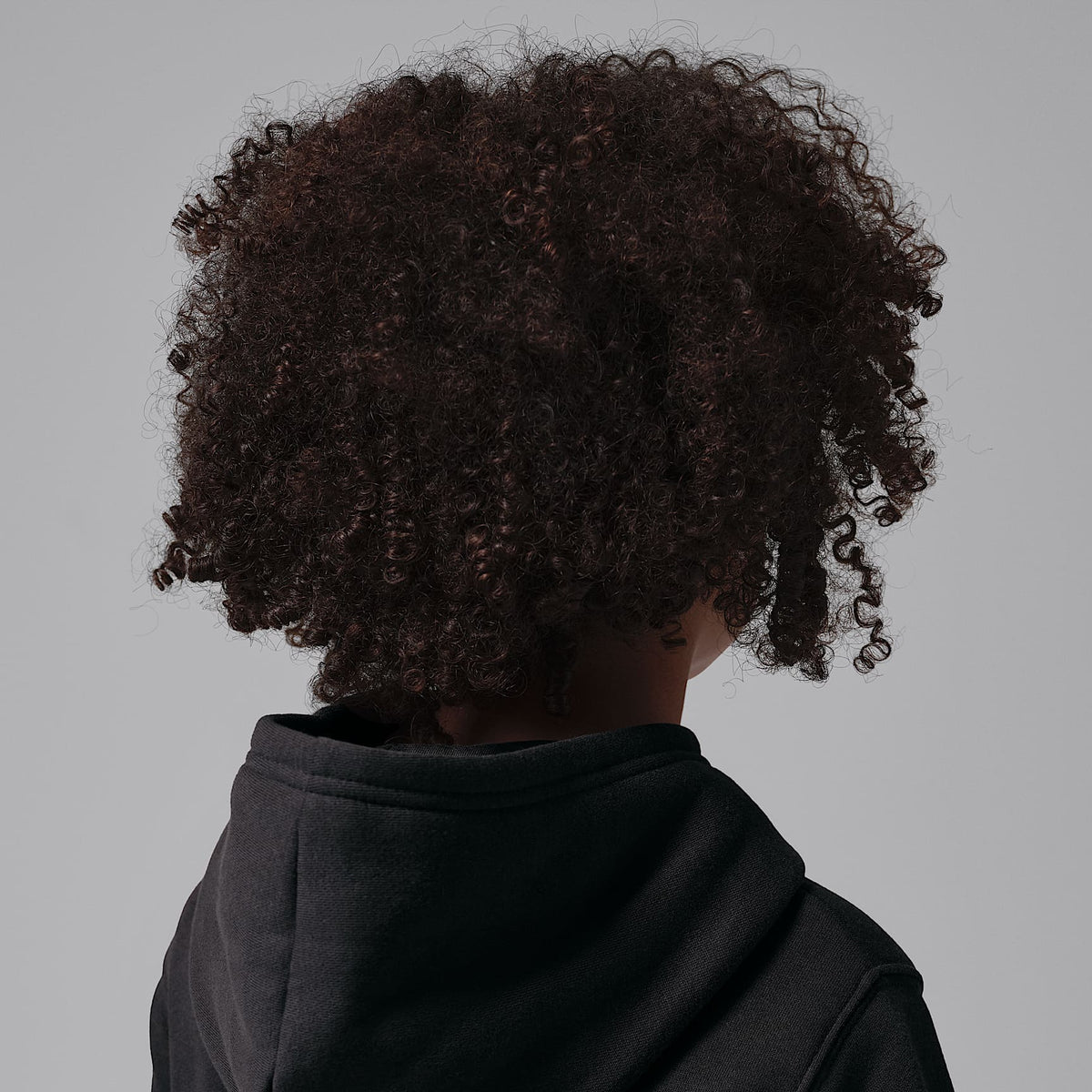Sudadera con gorro sin cierre Jordan Authentic para niños talla pequeña Jordan – Sombrío apagado – vista 6