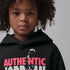 Sudadera con gorro sin cierre Jordan Authentic para niños talla pequeña Jordan – Sombrío apagado – vista 3