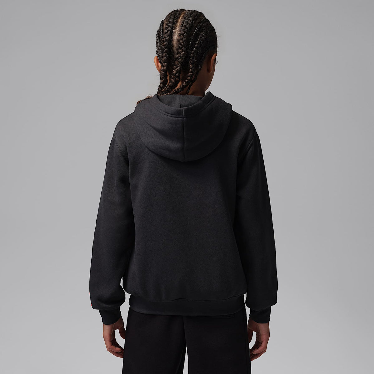 Sudadera con gorro sin cierre Jordan Authentic para niños talla grande Jordan – Sombrío apagado – vista 2