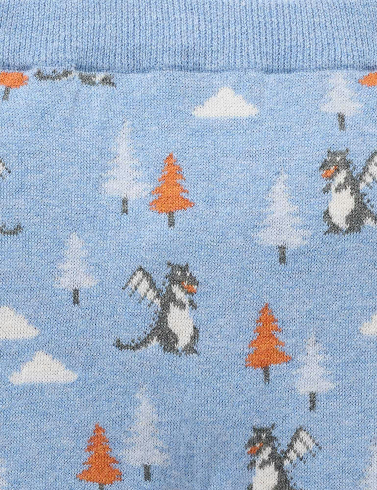 Leggings Magical Forest Purebaby Forest Jacquard para Bebé