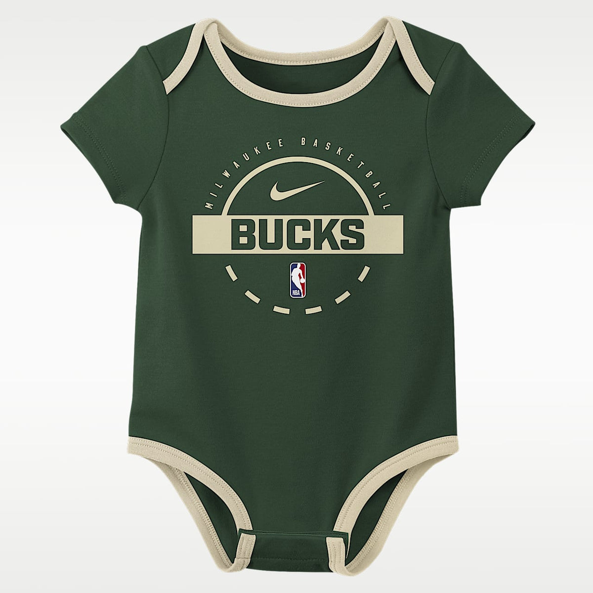 Set 2 Bodies Nike NBA Milwaukee Bucks para Bebé