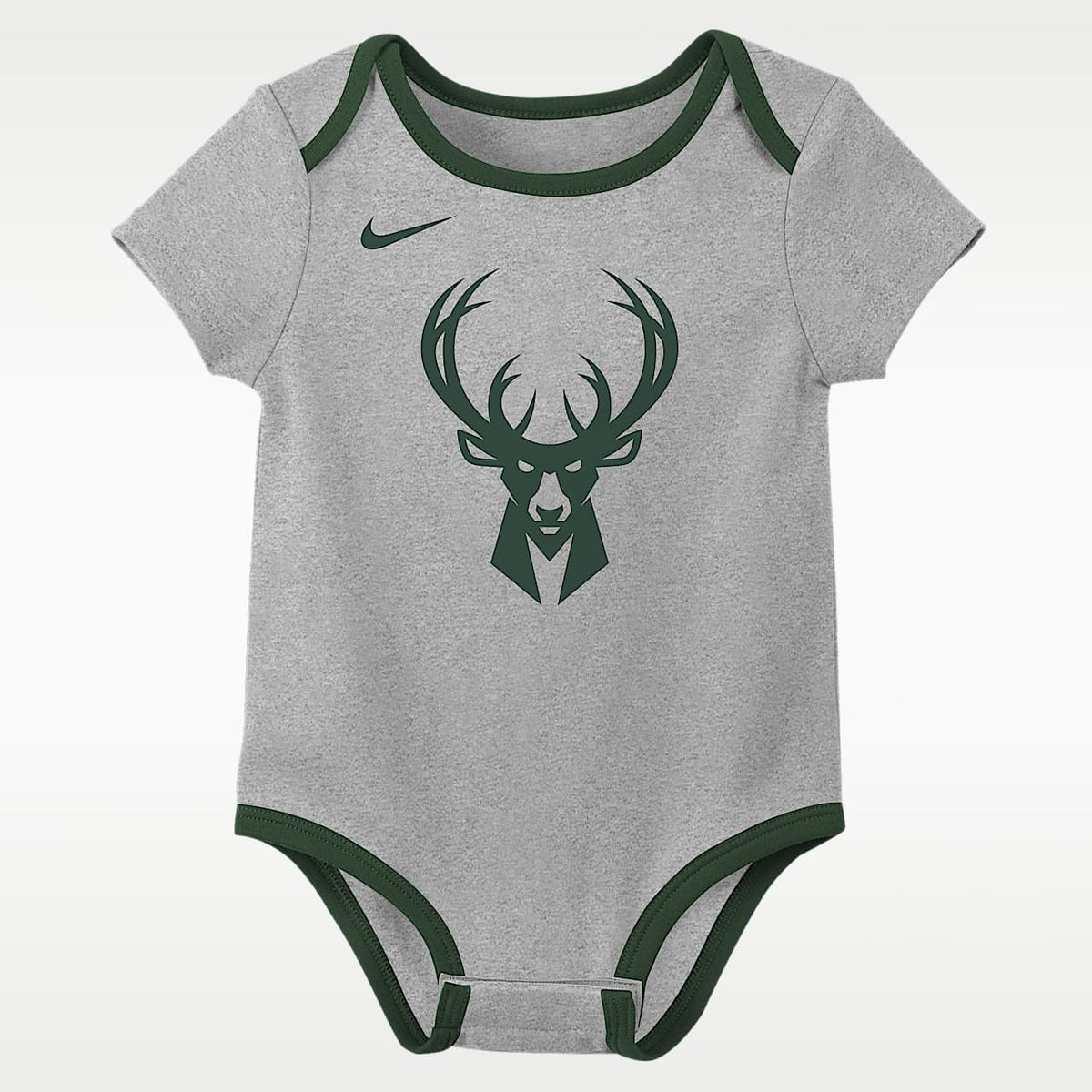 Set 2 Bodies Nike NBA Milwaukee Bucks para Bebé