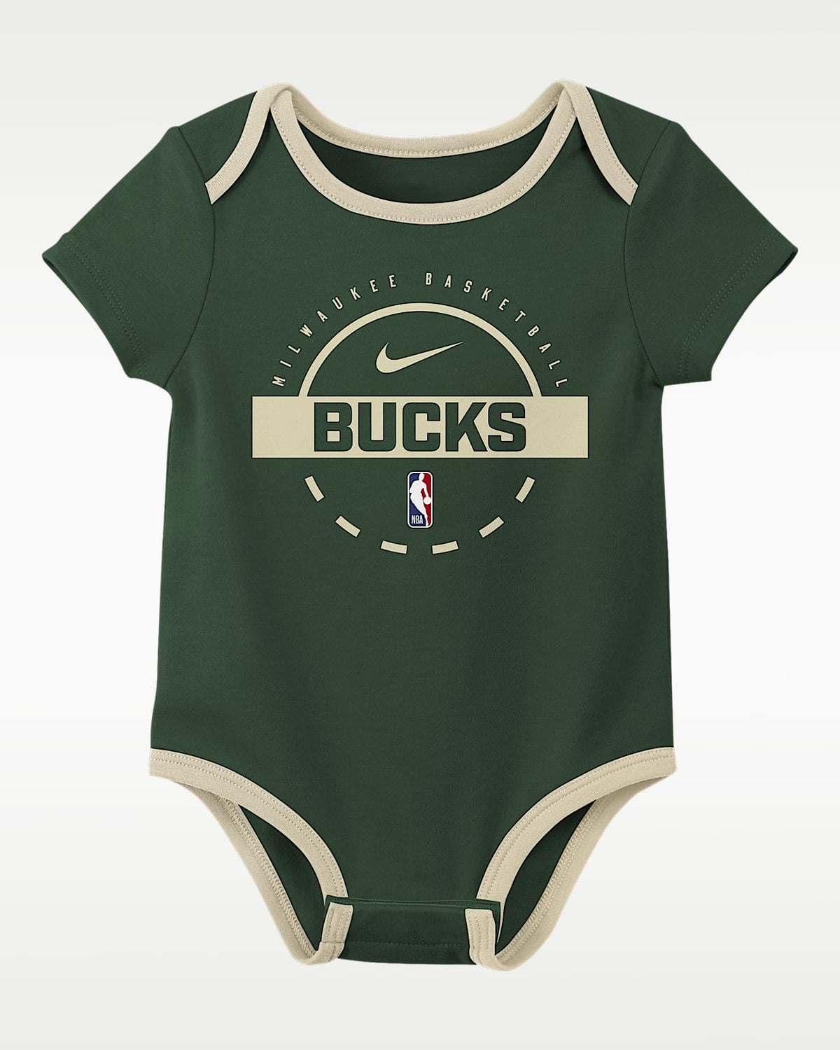 Set 2 Bodies Nike NBA Milwaukee Bucks para Bebé