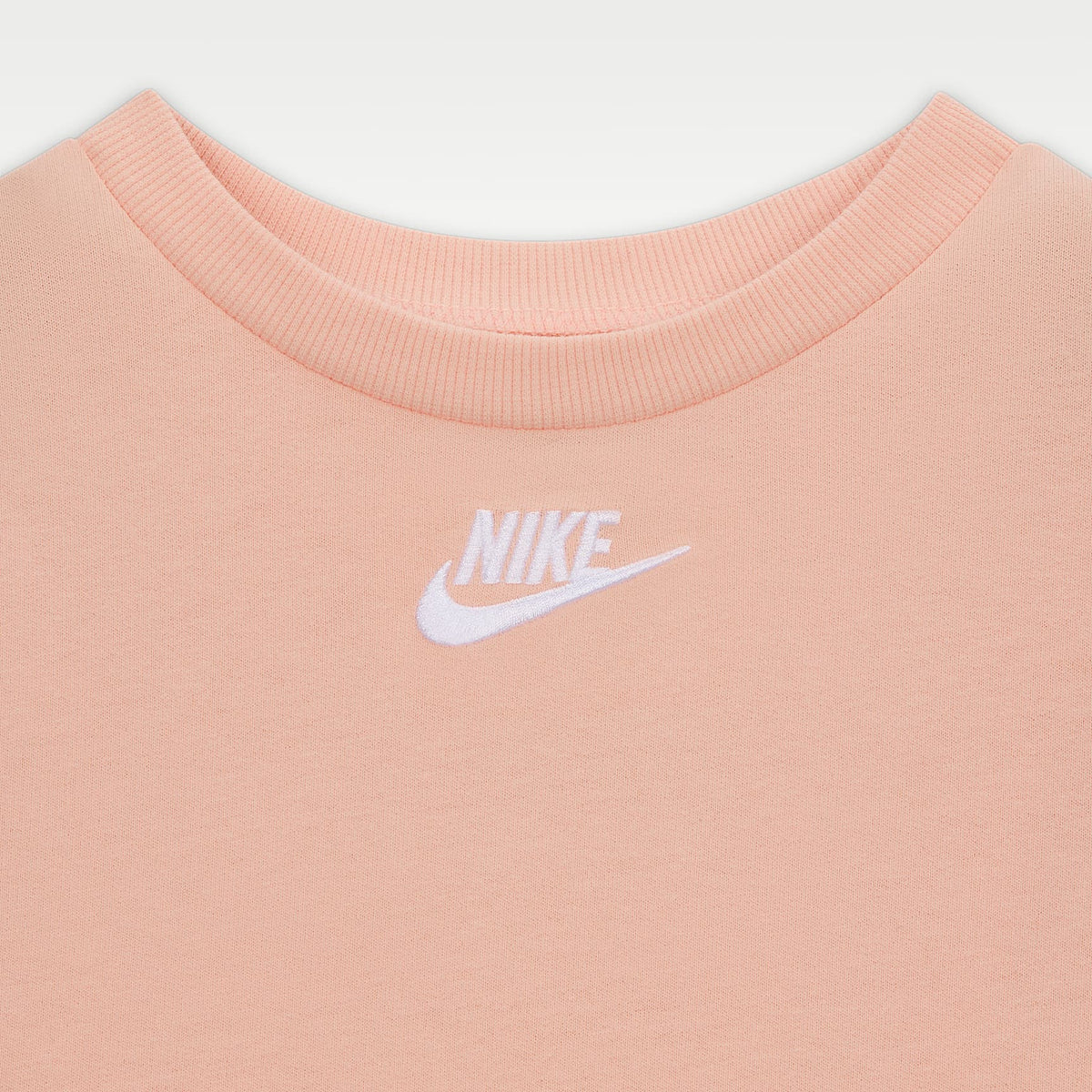 Conjunto de 2 piezas de French Terry para bebé Nike – Naranja ártico – vista 3
