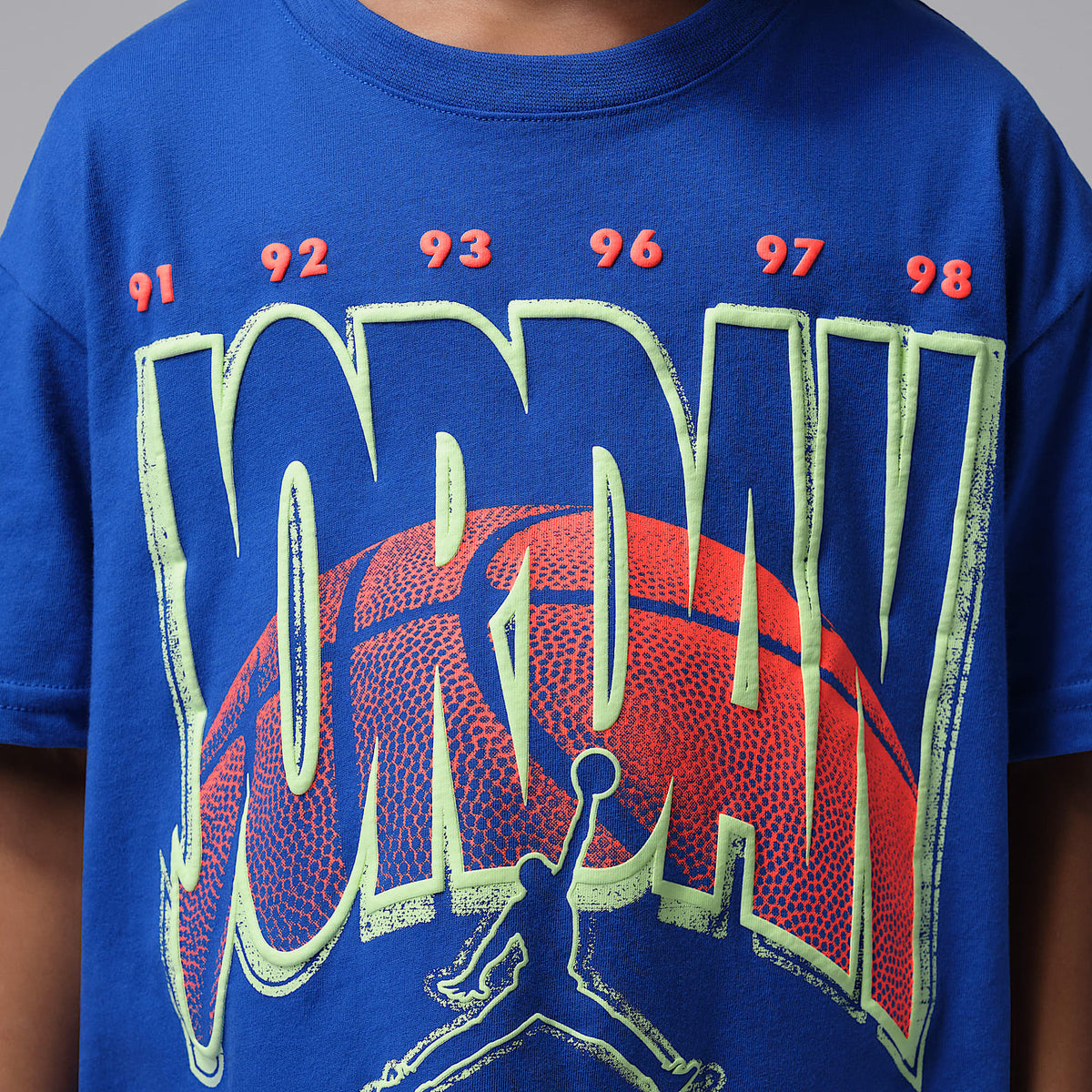 Playera Ball World para niños talla pequeña Jordan – Royal juego – vista 4