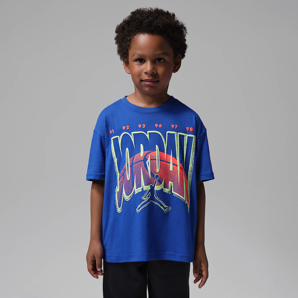 Playera Ball World para niños talla pequeña Jordan – Royal juego – vista 1