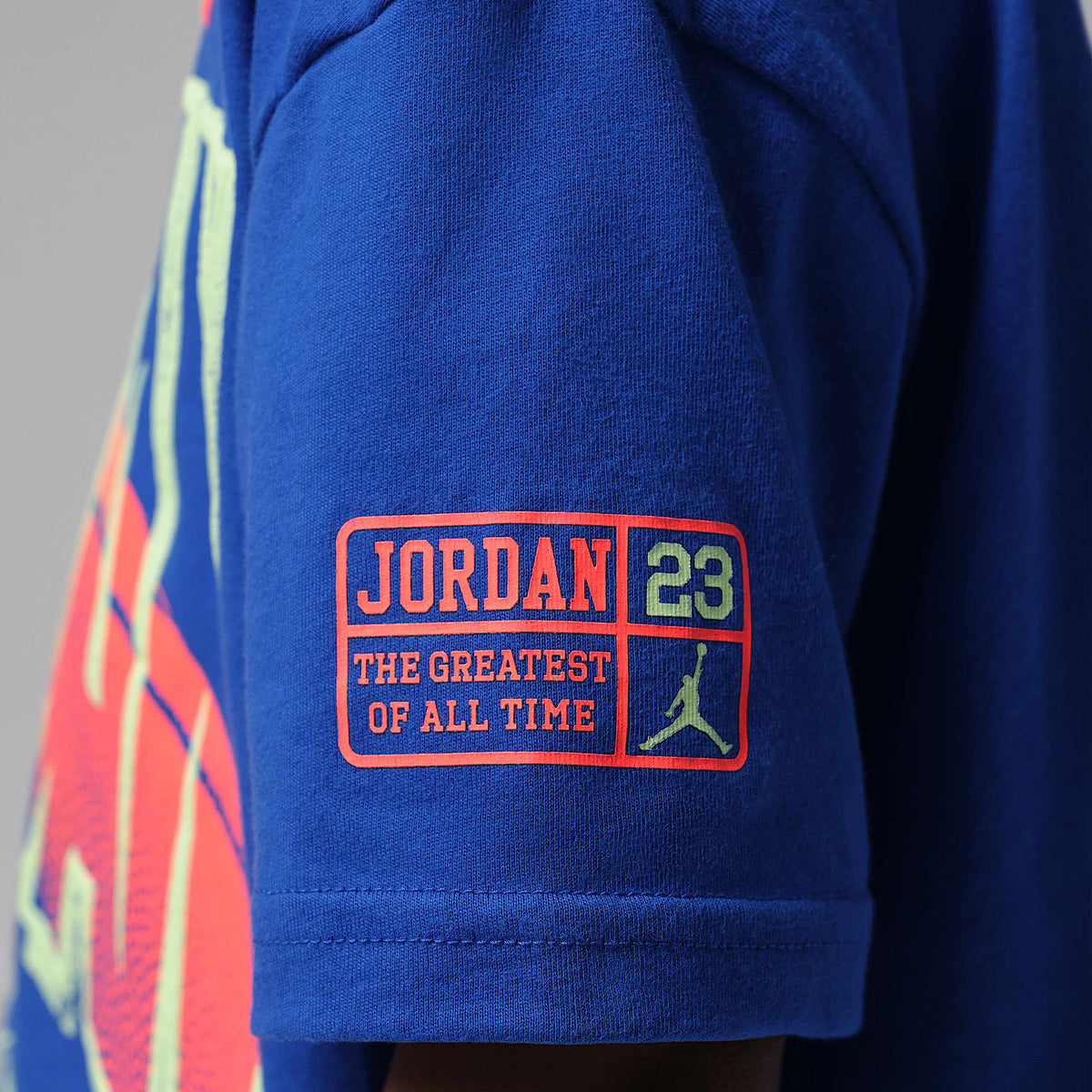Playera Ball World para niños talla pequeña Jordan – Royal juego – vista 5