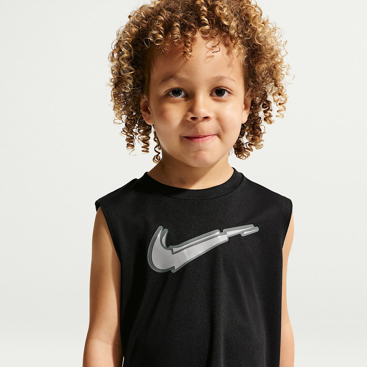 Camiseta sin mangas Dri-FIT infantil Nike Bold Move – Negro – vista 1