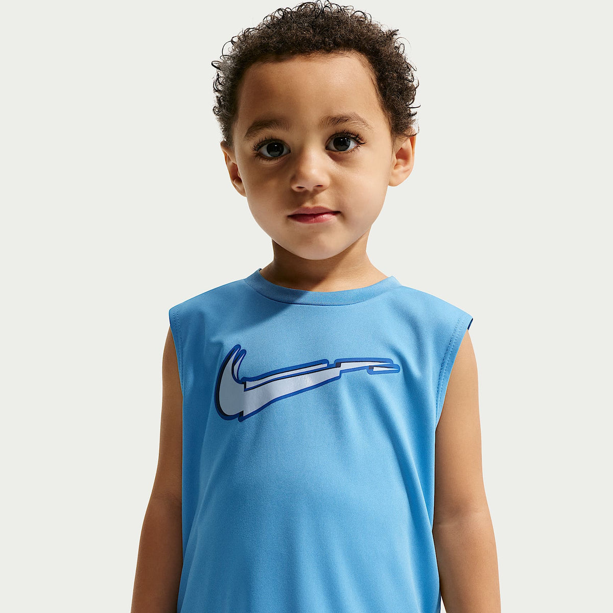 Camiseta sin mangas Dri-FIT infantil Nike Bold Move – Azul universitario – vista 1