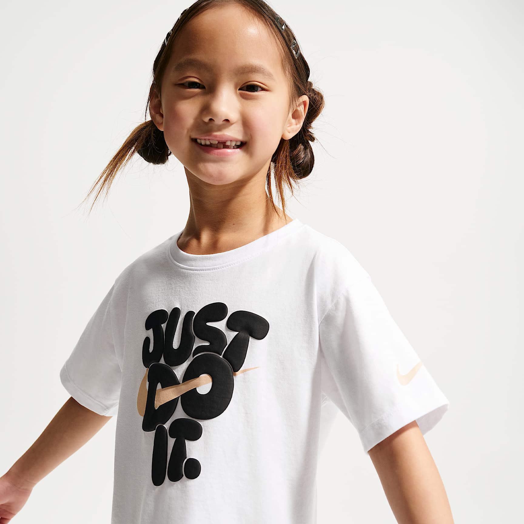 Conjunto de 2 piezas de shorts de ciclismo para niños talla pequeña Nike Bold Play – Negro – vista 2