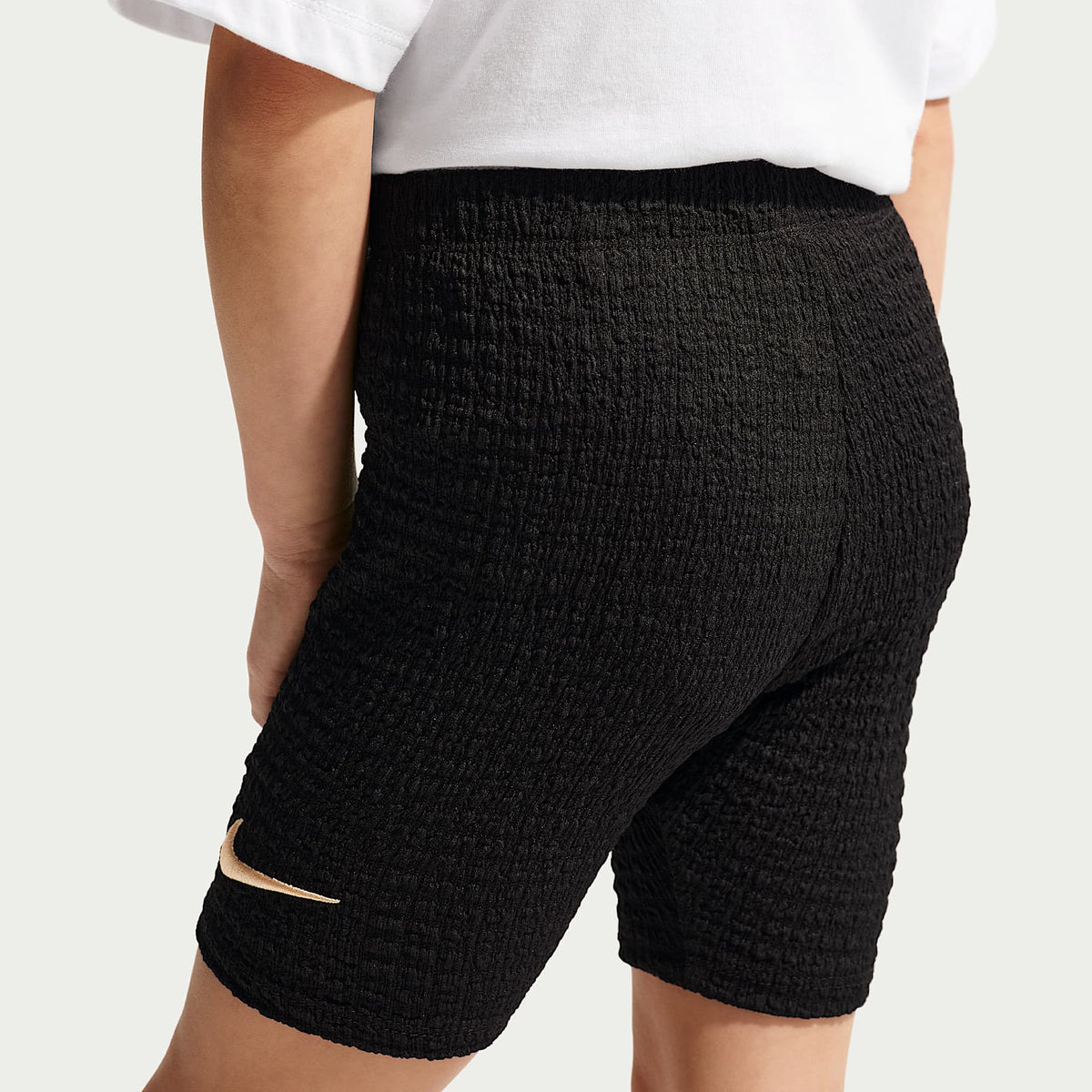Conjunto de 2 piezas de shorts de ciclismo para niños talla pequeña Nike Bold Play – Negro – vista 5