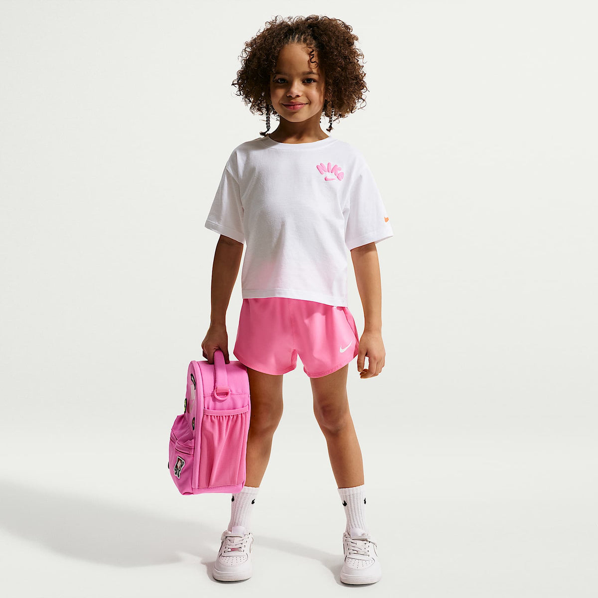 Camiseta para niños talla pequeña Nike Bold Play – Blanco – vista 4