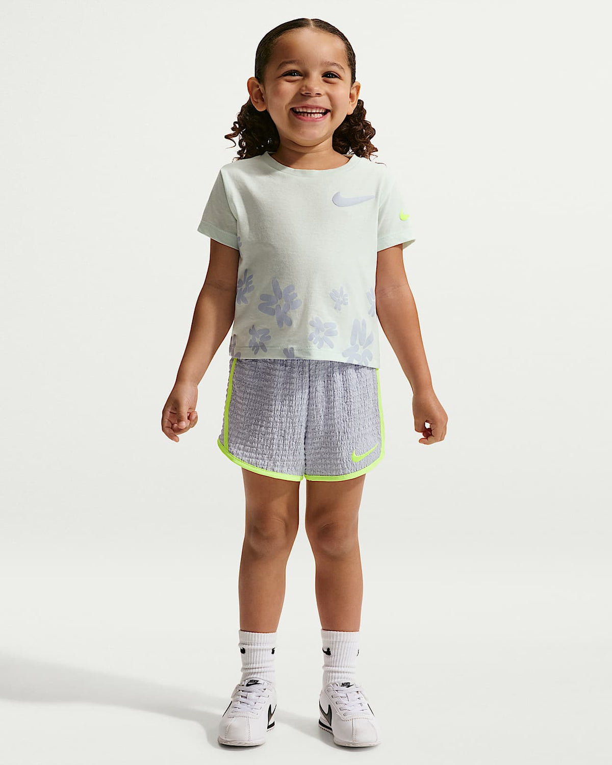 Conjunto de 2 Piezas Nike Dri-FIT Tempo para Niña Pequeña