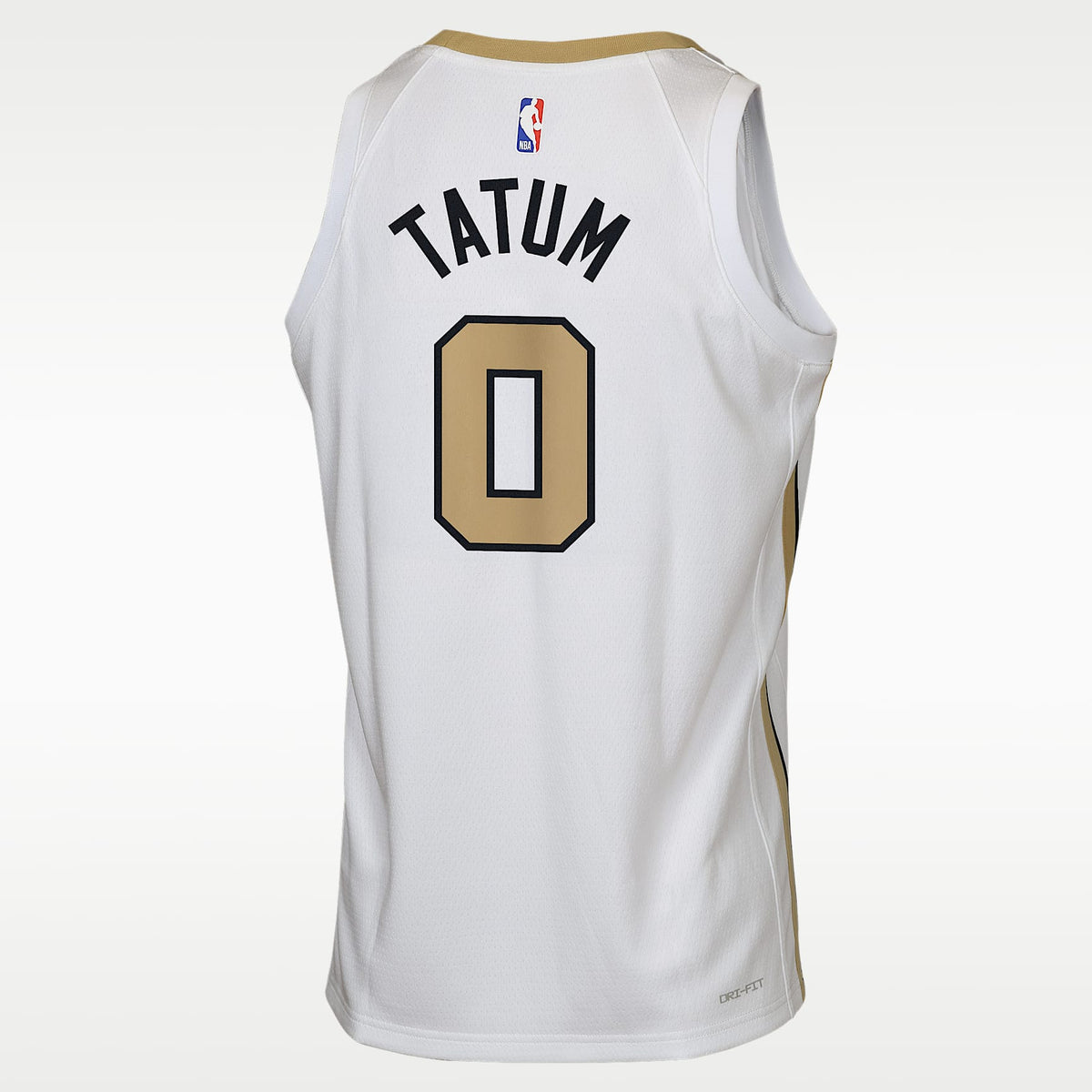 Jersey Nike de la NBA Swingman para niños talla grande Jayson Tatum Boston Celtics City Edition – Blanco – vista 2