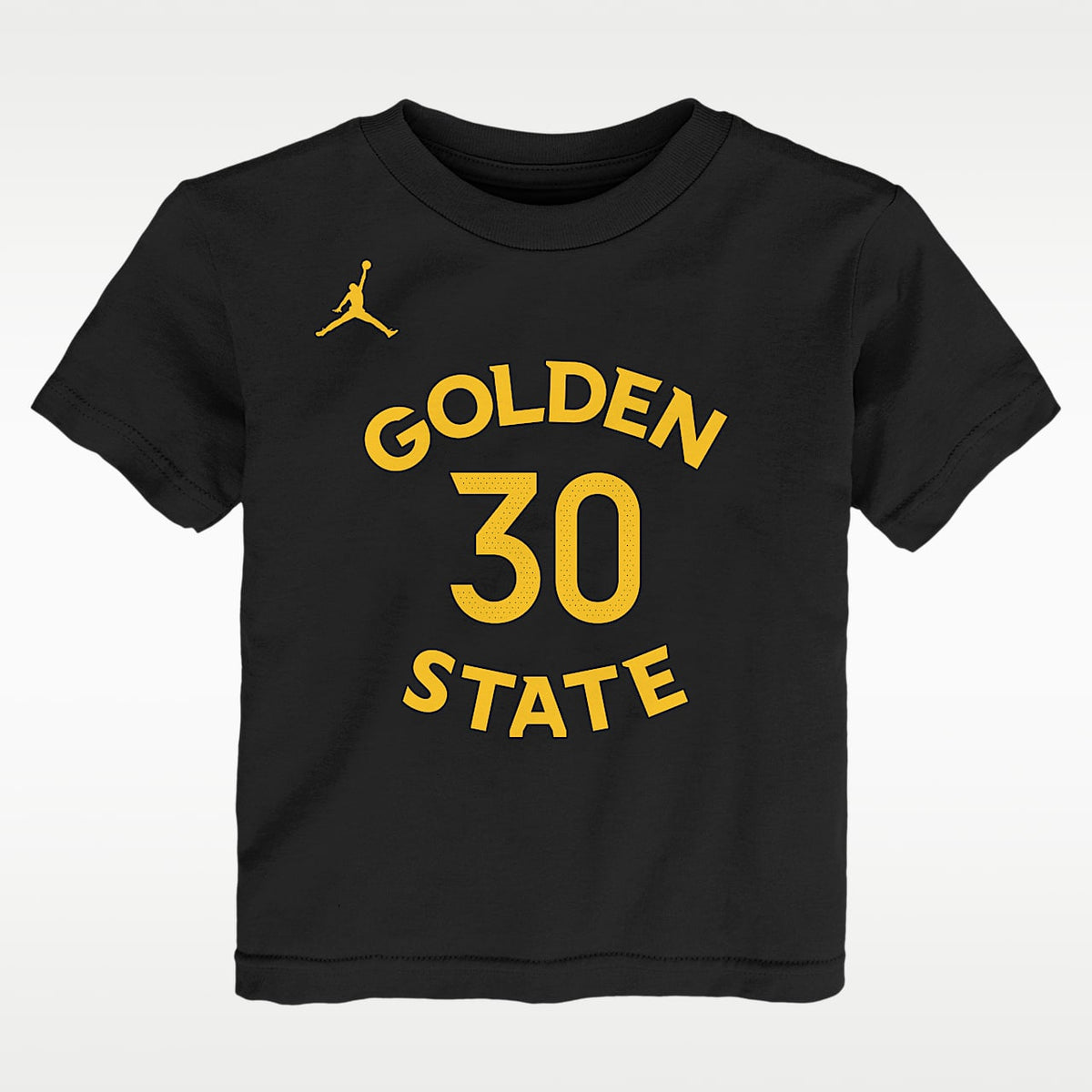 Camiseta Nike Stephen Curry Golden State Warriors Statement para Niño Pequeño