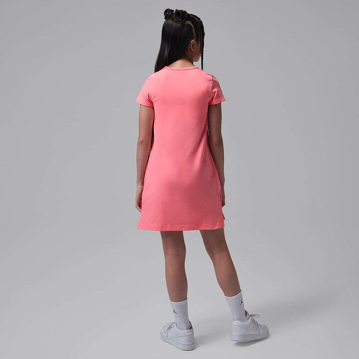 Vestido para niños talla grande Jordan Brooklyn Essentials – Rosa mirada/Rosa mirada – vista 2