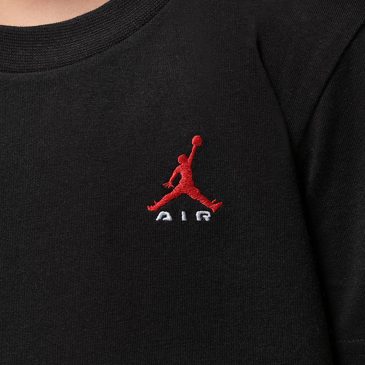 Playera Brooklyn infantil Jordan – Negro – vista 4