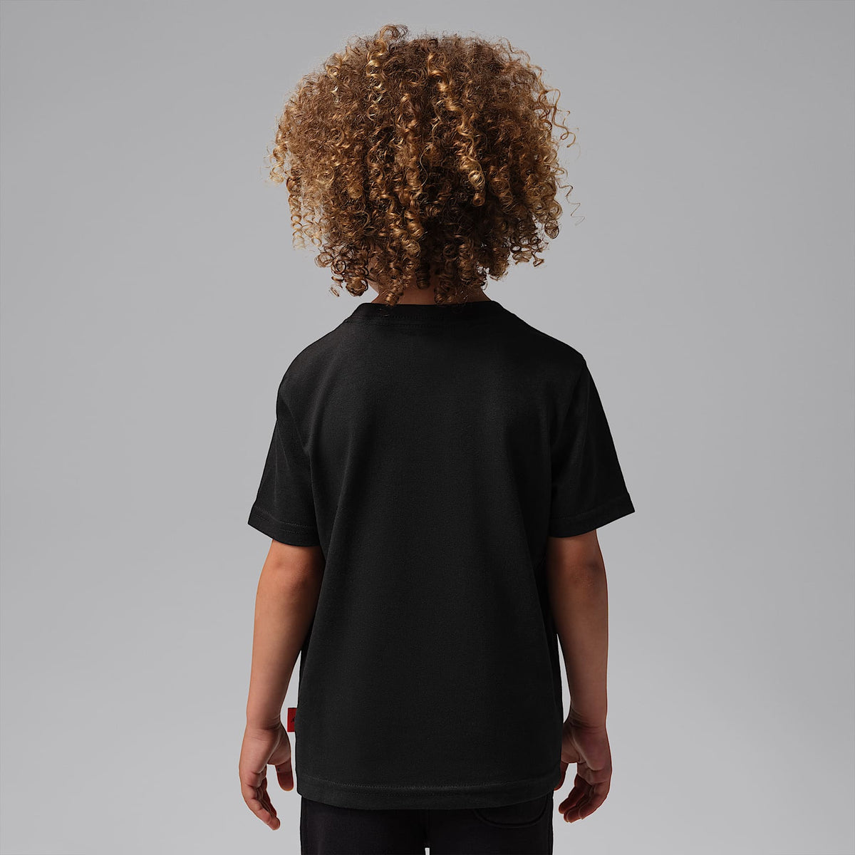 Playera Brooklyn infantil Jordan – Negro – vista 2