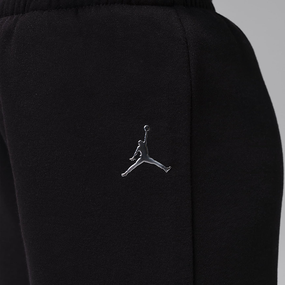 Conjunto de 2 piezas con sudadera con gorro de cierre completo para niños talla pequeña Jordan Brooklyn Fleece – Negro – vista 10