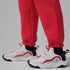 Joggers de tejido Fleece Jordan Brooklyn para niños talla pequeña – Rojo universitario – vista 5