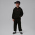 Joggers de tejido Fleece Jordan Brooklyn para niños talla pequeña – Negro – vista 6
