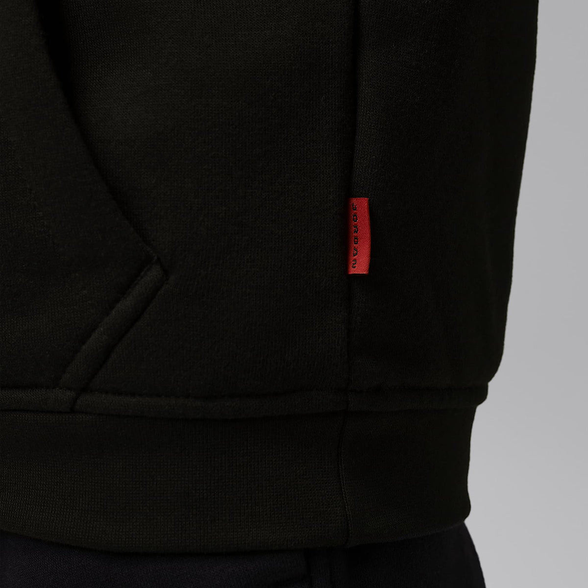 Sudadera con gorro sin cierre para niños talla pequeña Jordan Brooklyn Fleece – Negro – vista 6