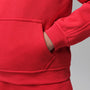 Sudadera con gorro sin cierre para niños talla pequeña Jordan Brooklyn Fleece – Rojo universitario – vista 5