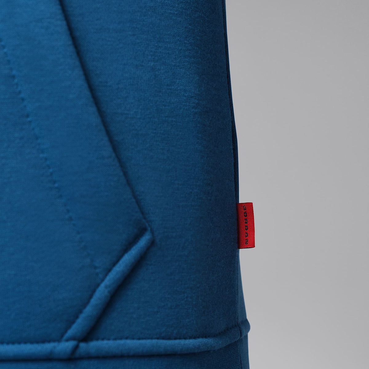Sudadera con gorro sin cierre para niños talla grande Jordan Brooklyn Fleece – Azul genuino – vista 6