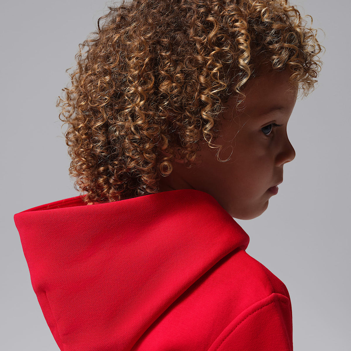 Conjunto de 2 piezas con sudadera con gorro sin cierre infantil Jordan Brooklyn Fleece – Rojo universitario – vista 7